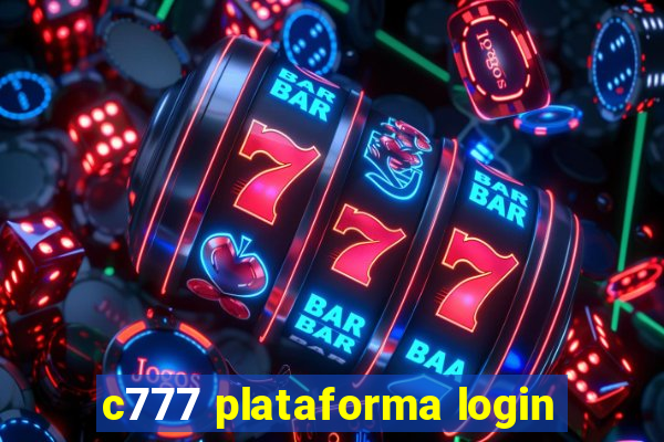 c777 plataforma login